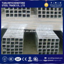 pre galvanized square pipe / rectangle steel pipe and tubes